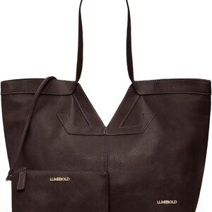 Oversize Vegan Leather Tote Bag Women Shoulder Hobo Weekender Purse